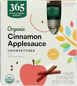 Whole Foods Market Organic Applesauce pouch