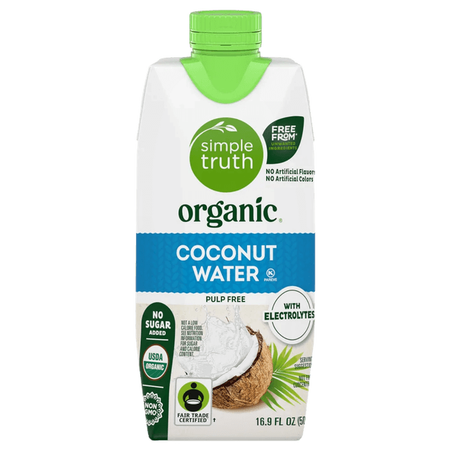 Simple Truth Organic Coconut Water carton