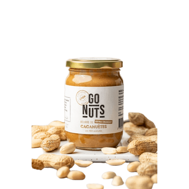 Go Nuts Beurre de cacahuètes Extra Crunchy