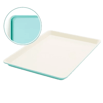 GreenPan GreenPan 18"x13" Nonstick Ceramic Cookie Sheet Turquoise: Carbon Steel Bakeware