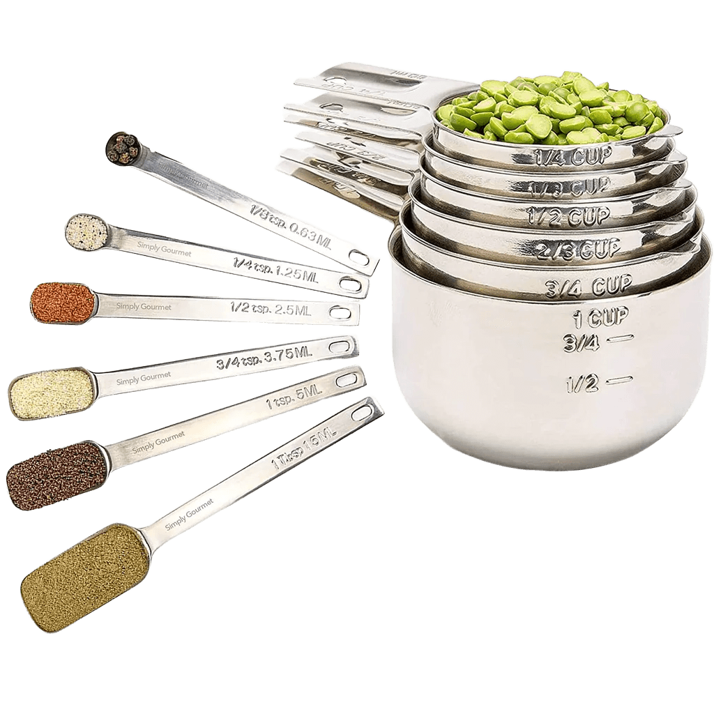 Simply Gourmet Measuring Cups and Spoons Set