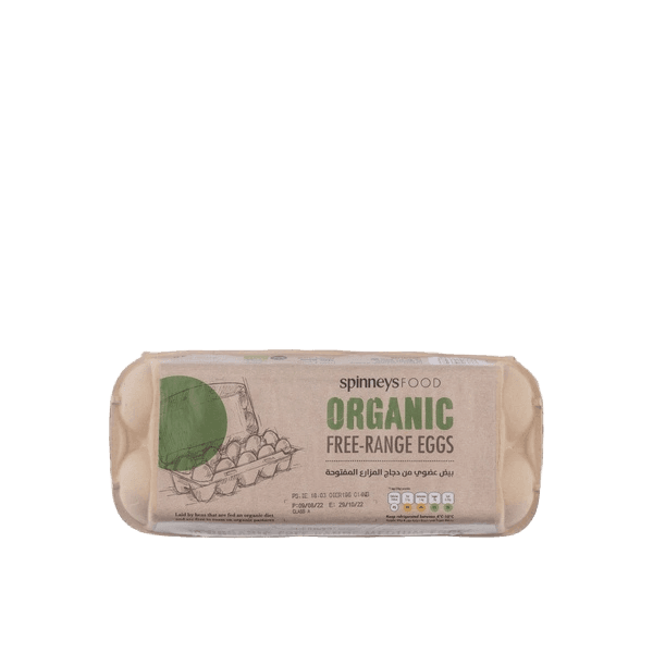 Spinneys Food 10 Organic Free-Range Medium Eggs