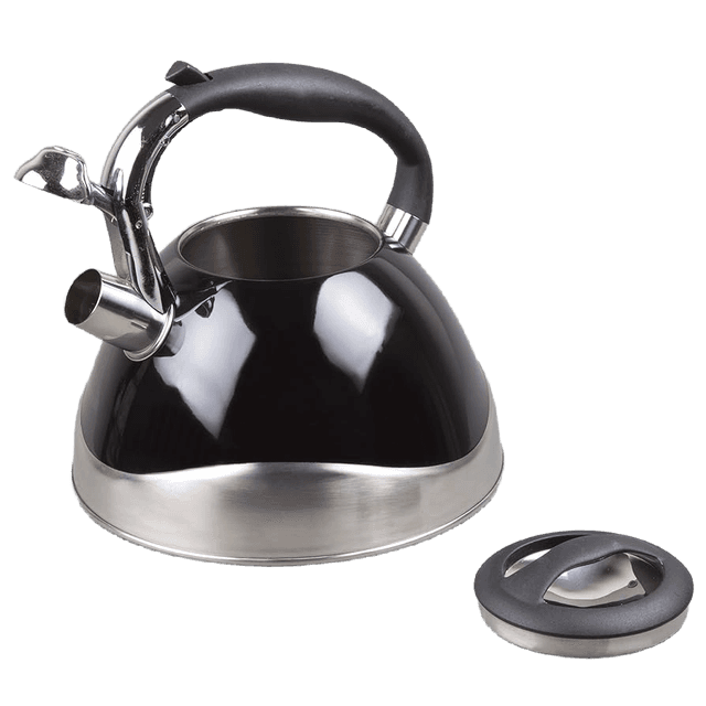 Creative Home Eclipse 3.1 Quart High Quality Stainless Steel Whistling Tea Kettle