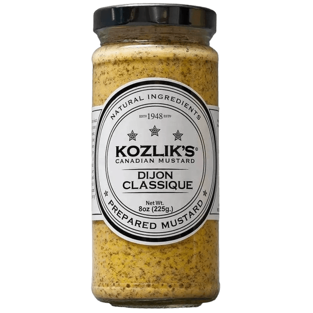 Kozlik's Organic Dijon Mustard plastic bottle