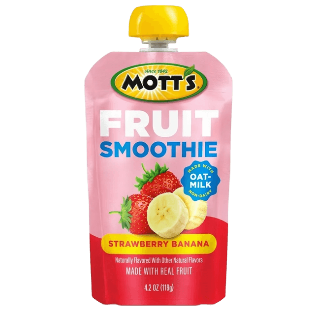 Mott's Strawberry banana fruit smoothie