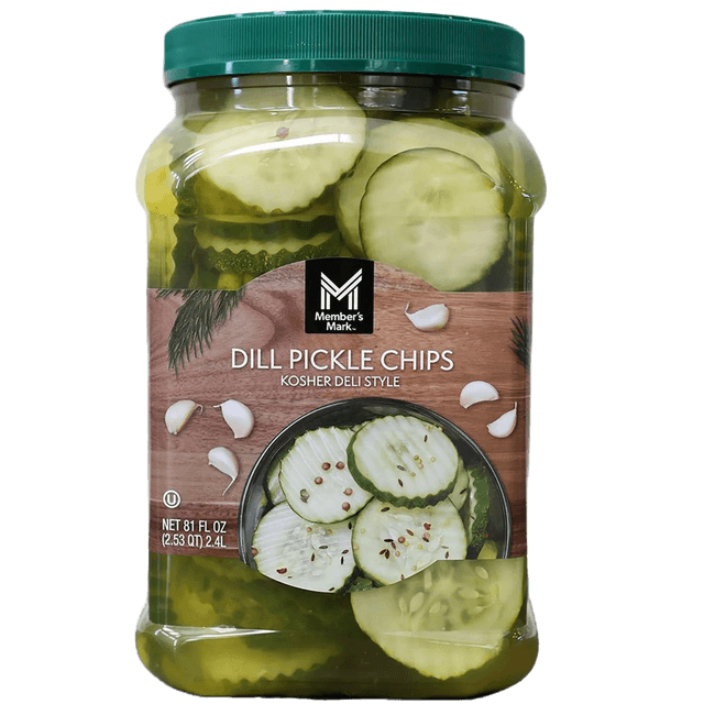 Member's Mark Dill Pickle Chips Kosher Deli Style