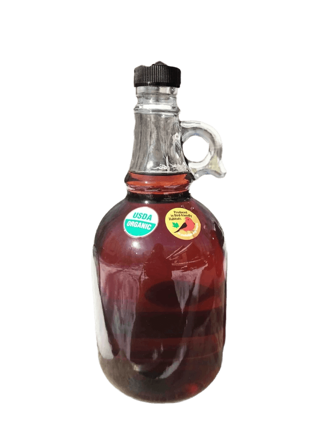 Wildwood Maple Syrup glass bottle