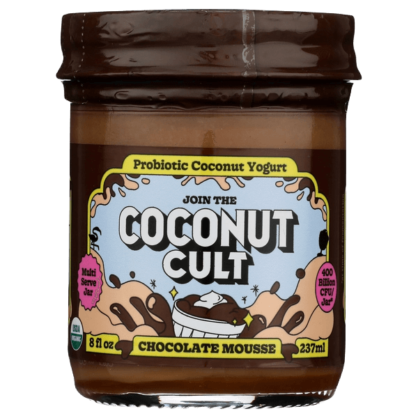 Coconut Cult Organic Chocolate Mousse Probiotic Yogurt