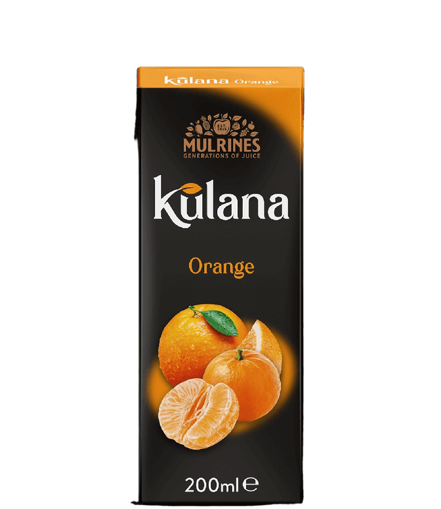 Mulrines Kulana Orange juice carton