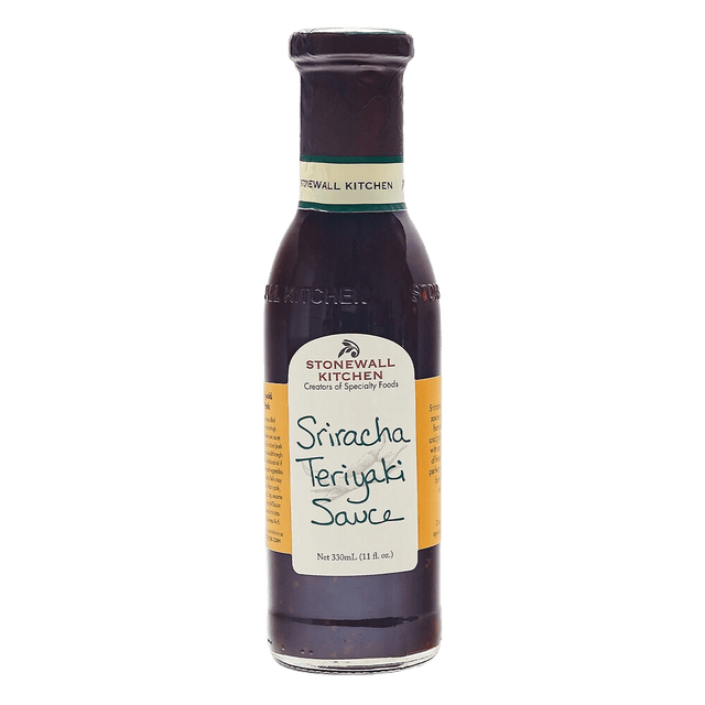 Stonewall Kitchen Sriracha Teriyaki Sauce glass bottle