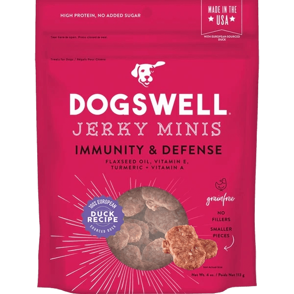 Dogswell Immune System Mini Jerky Duck Recipe