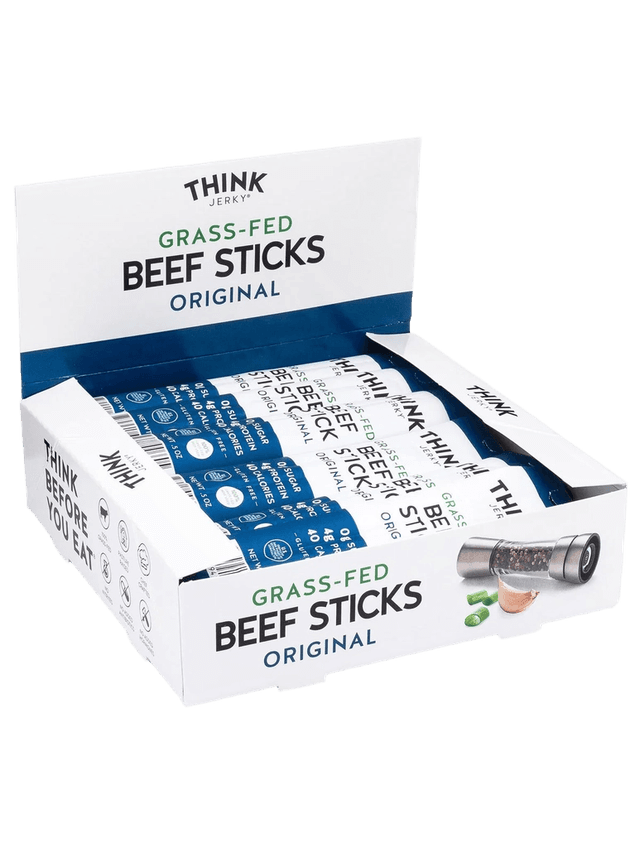 Think Jerky 100% Grass-Fed Beef Minis Original