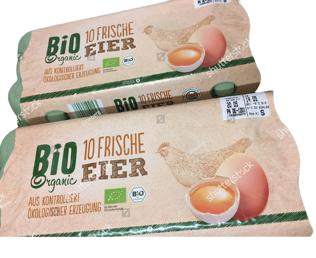 Frische Bio Eier Klasse L