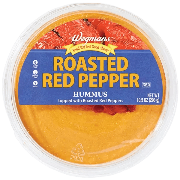 Wegmans Organic Roasted Red Pepper Hummus