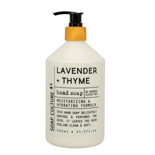 SOAP CULTURE Lavender + Thyme hand soap