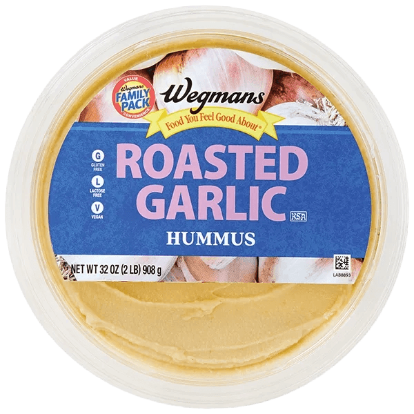 WEGMANS Roasted Garlic Organic Hummus