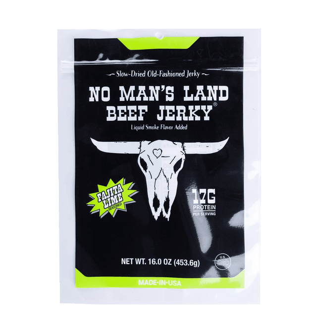 No Man's Land Jerky Fajita Lime