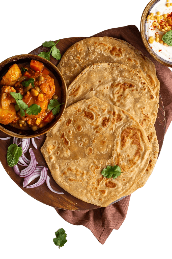 Whole wheat paratha