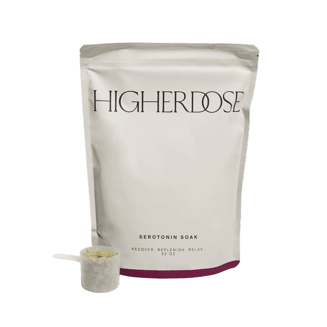 HIGHERDOSE Serotonin Soak Magnesium Bath Salts