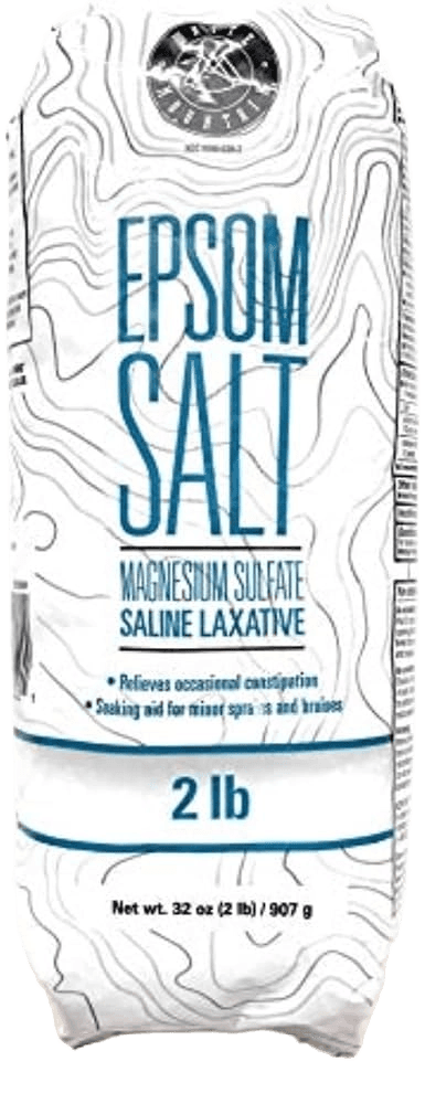 White Mountains Epsom Salt Magnesium Sulfate Saline Laxative