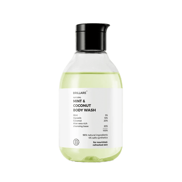 Brillare Mint & Coconut Body Wash