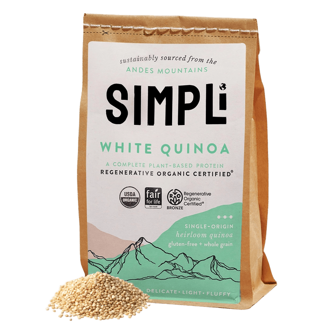 SIMPLi White Quinoa Regenerative Organic Certified