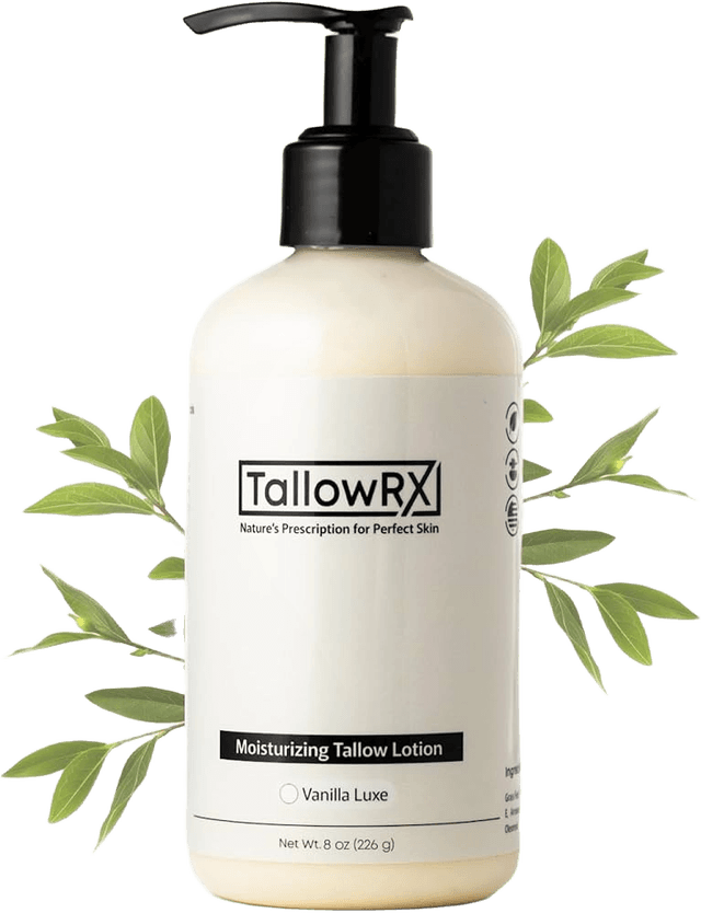 TallowRX Moisturizing Tallow Lotion Vanilla Luxe