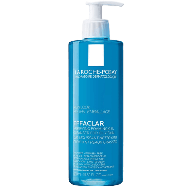 La Roche-Posay Effaclar Purifying Foaming Gel Cleanser (for normal to oily skin)