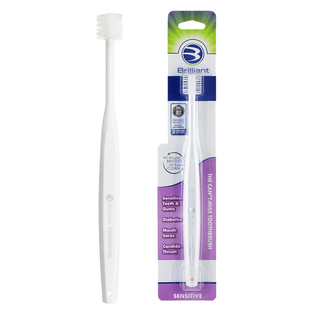 Walmart Soft Rounded Bristles Soft Rubber Grip Toothbrush