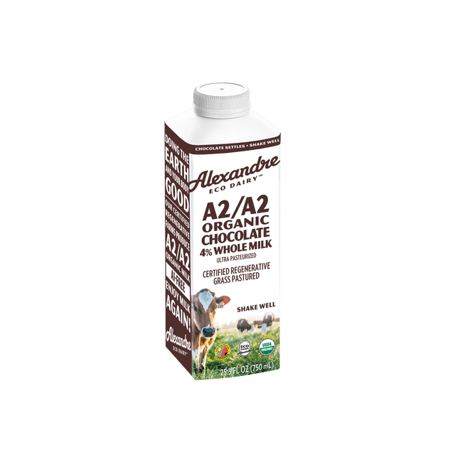 Alexandre Family Farm Chocolate Milk, A2/A2, Organic, Regenerative