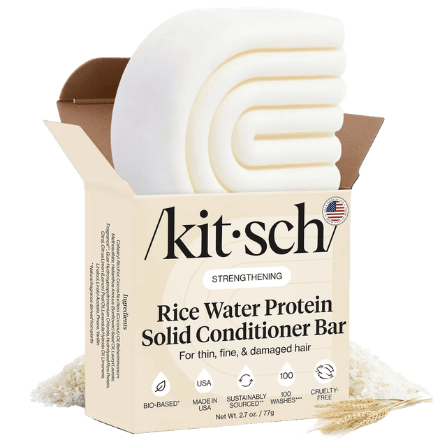 Kitsch Strengthening Rice Water Protein Solid Conditioner Bar
