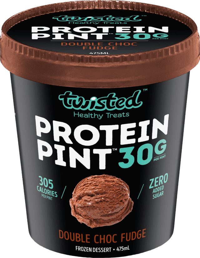 twisted Healthy Treats Double Choc Fudge Frozen Dessert