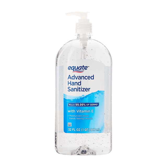 Equate Hand Sanitizer Plastic Bottle