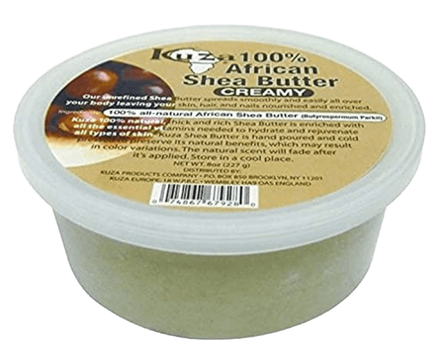 Kuza KUZA 100% African Shea Butter Creamy White 8 Oz