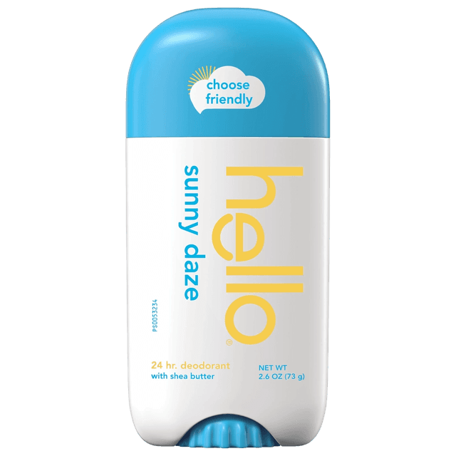 hello sunny daze deodorant with shea butter