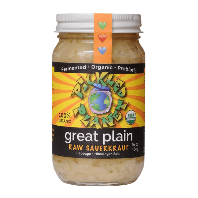 Pickled Planet Llc 100% Organic Raw Sauerkraut