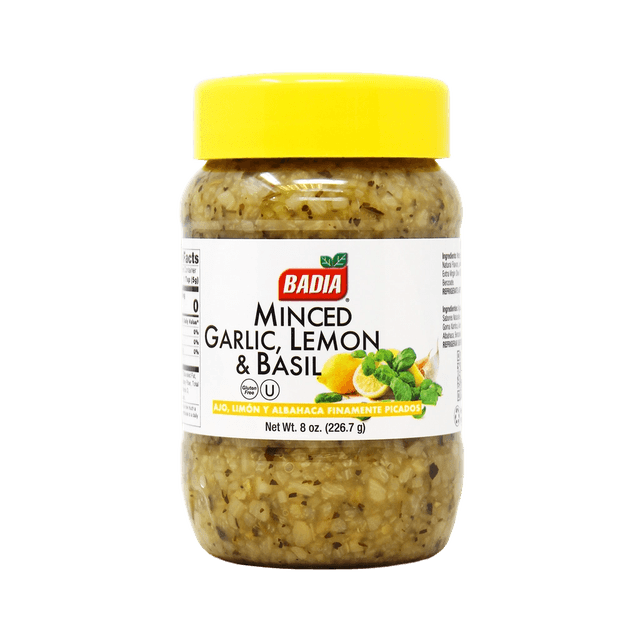 Badia Minced Garlic, Lemon & Basil
