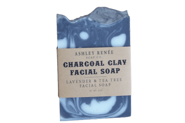 Barclay Soap Co. Charcoal & Clay Facial Soap Lavender & Tea Tree Scent