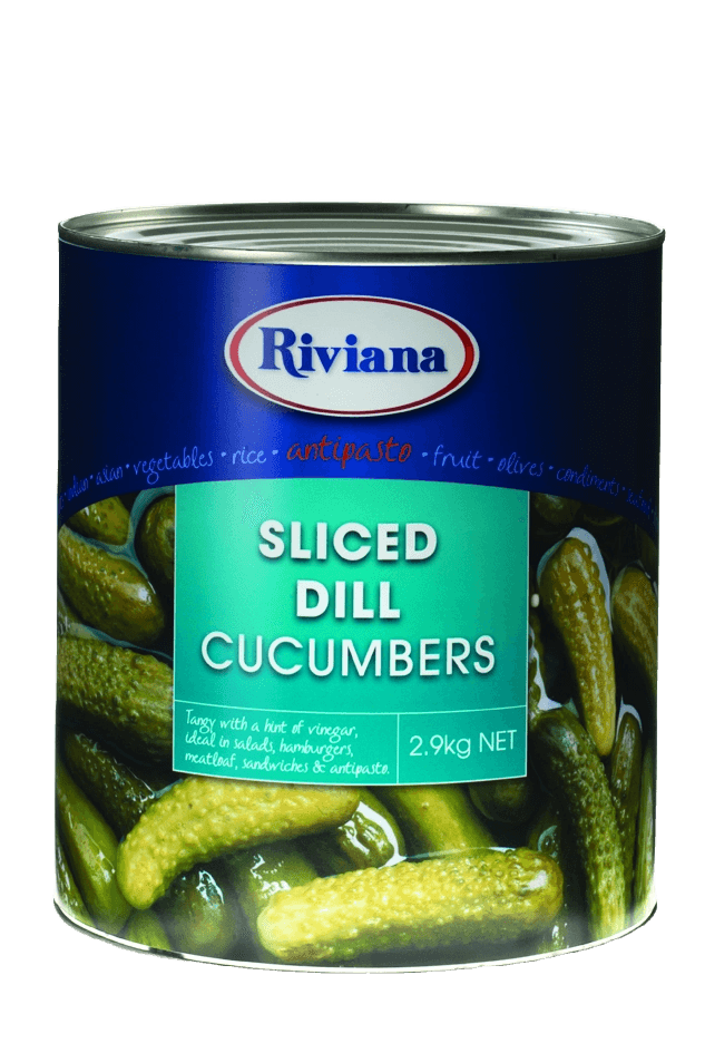 Riviana Foods Pty Ltd Riviana Dill Pickles glass bottle
