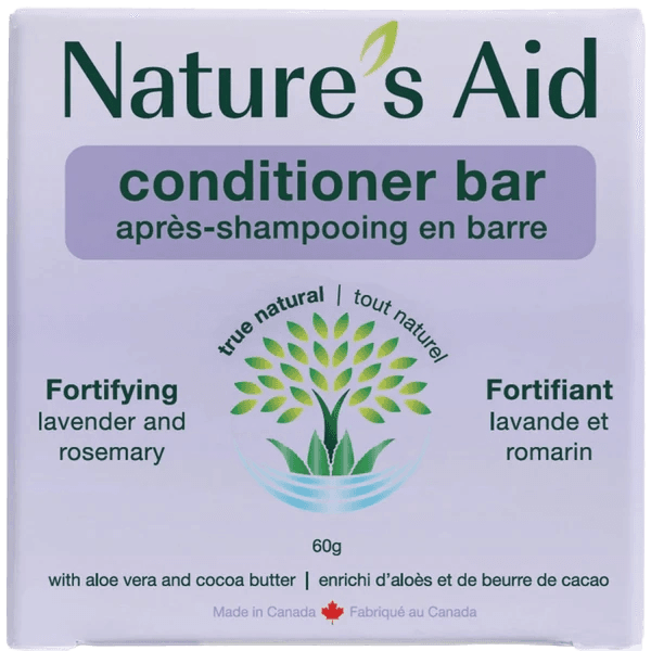 Nature s Aid True Natural Solid Conditioner Bars (Fortifying with Rosemary & Lavender)