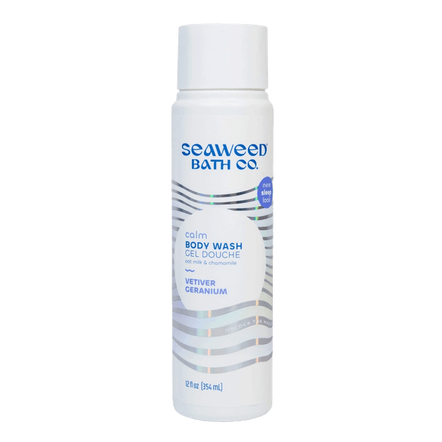 Seaweed Bath Co. Calm Body Wash Vetiver Geranium oat milk & chamomile