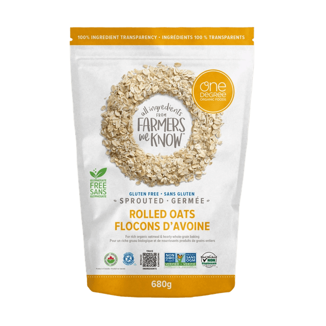 One Degree Organics Organic Clean Source Rolled Oats