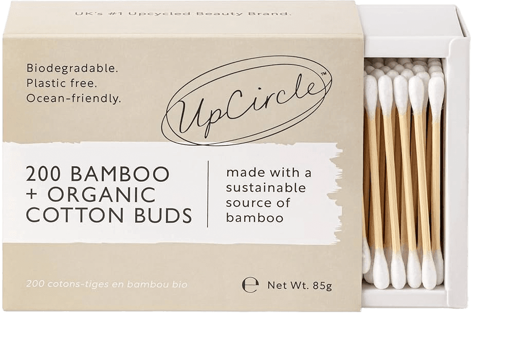 UPCIRCLE 200 Bamboo Cotton Buds