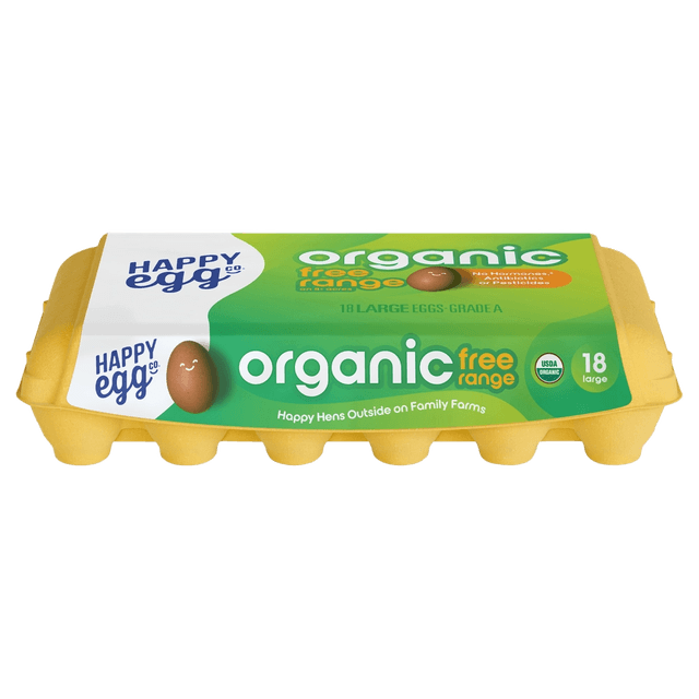 Happy Egg Co. Organic Free Range Large Eggs Original