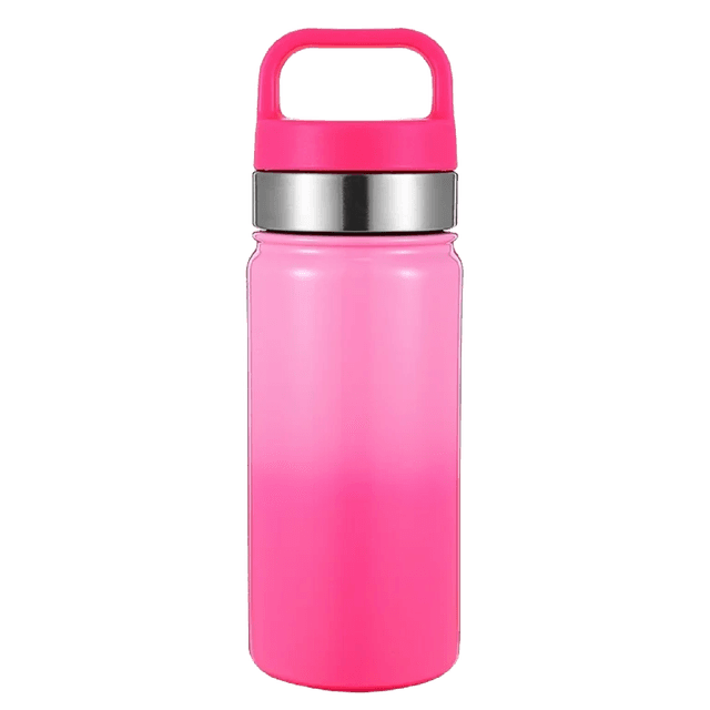 Your Zone Stainless Steel Double Wall Bottle Pink