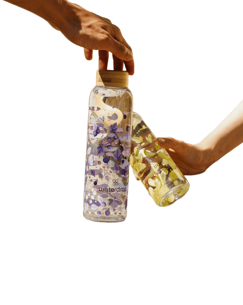 waterdrop GLASS BOTTLE
