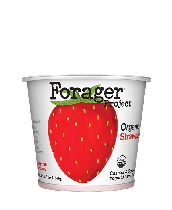 Forager Project Organic Strawberry Cashew Milk Yogurt Alternative