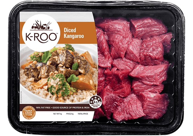 K-ROO Diced Kangaroo