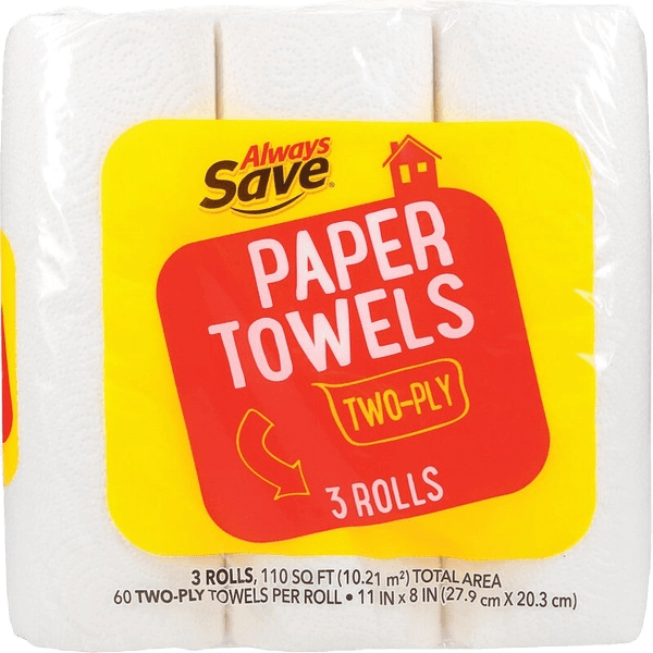 Always Save Paper Towels Two-Ply