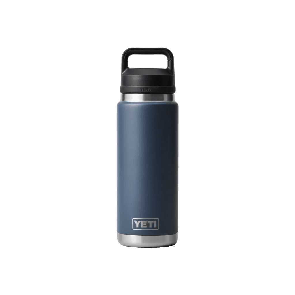 YETI Rambler 26 oz Bottle Chug Navy Stainless Steel